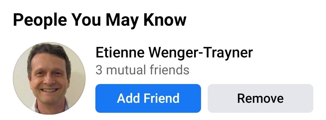 Mr_Staley's tweet image. Facebook is a weird place! 
#SituatedLearning #CommunitiesOfPractice