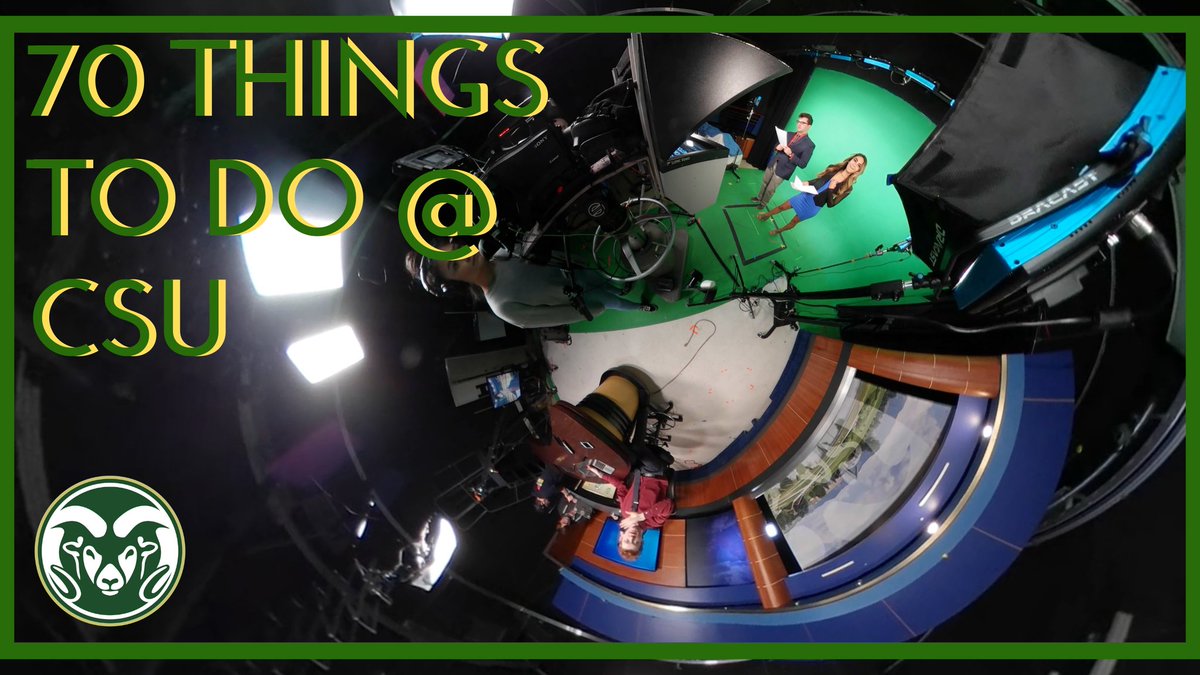 CSU_VR's tweet image. Did you know CSU has it&apos;s very own TV station? With news, sports, entertainment, and more shows broadcasted live 5 days a week, it&apos;s something every ram should be watching! Want a behind the scenes 360° look? We got you covered 👌

youtu.be/zSUABWF1eOw

@CTV11