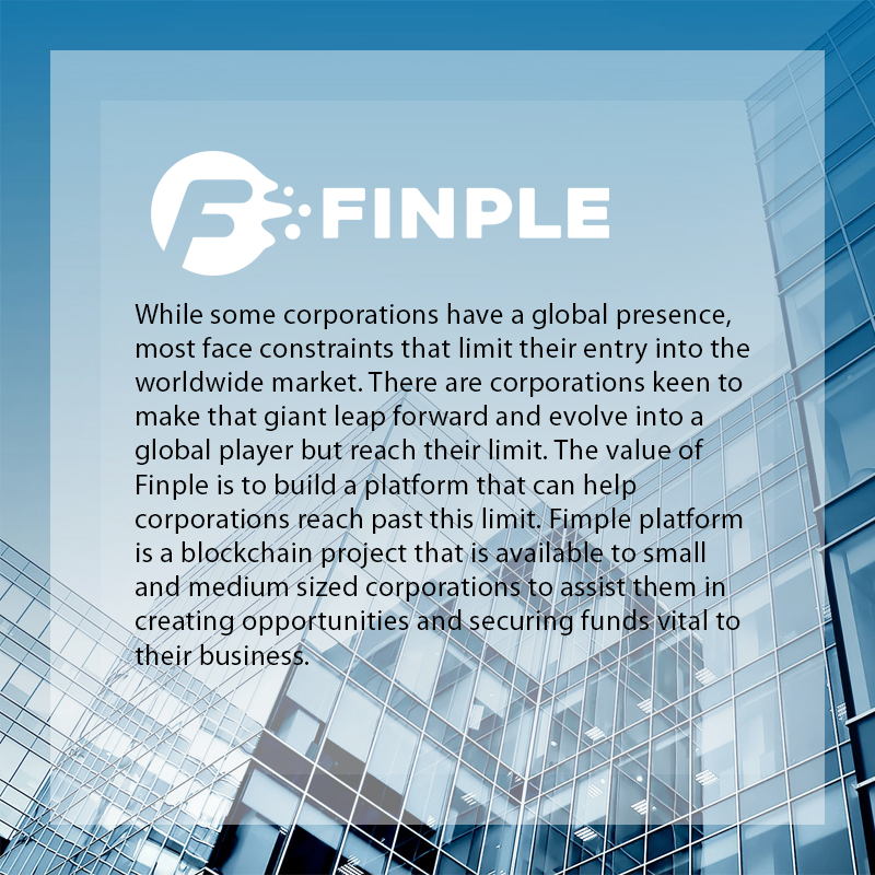superFinple's tweet photo. While some corporations have a global presence, most face constraints that limit their entry into the worldwide market.

#finple #fintech #investment #crypto #cryptocurrency #business #blockchain #superalki #blockchaintechnology #startup #bitcoin #cryptobank https://t.co/ohJm81lzHU
