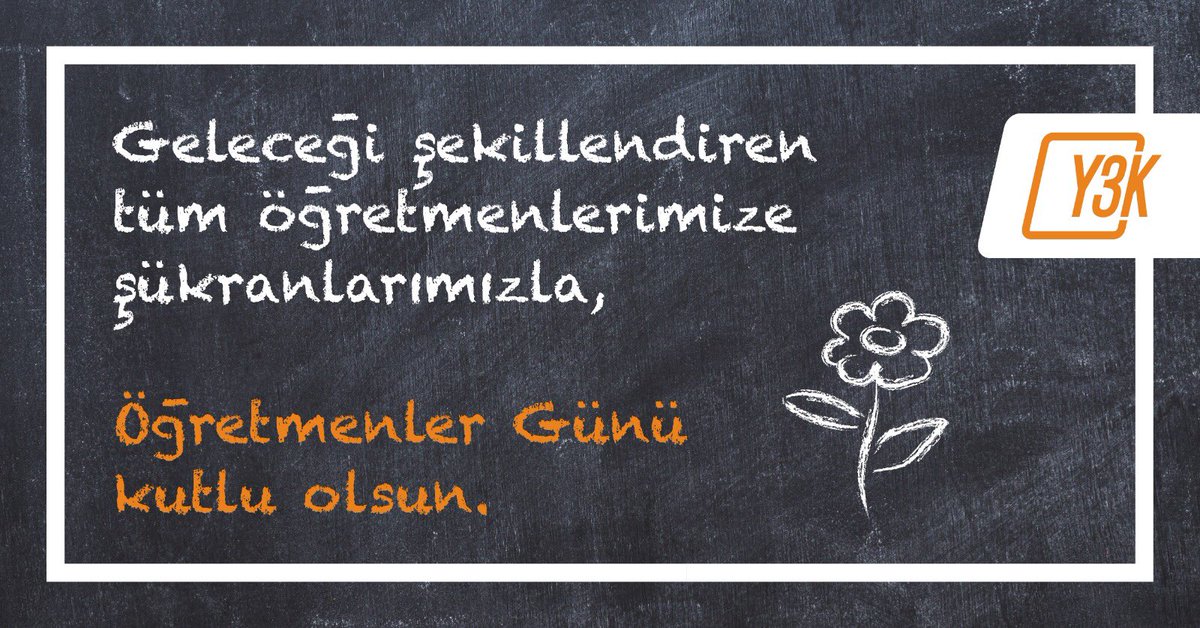 Daha güvenli ve huzurlu bir gelecek inşa edecek nesilleri yetiştiren tüm öğretmenlerimize şükranlarımızı sunarız.
#24Kasım
#ÖğretmenlerGünü #y3k  #24kasimogretmenlergunu