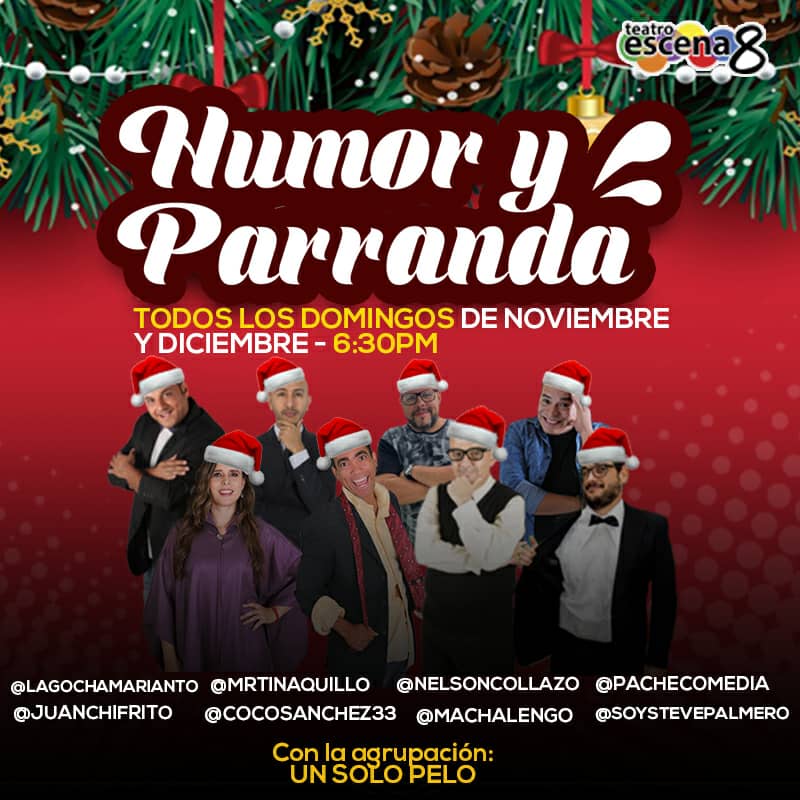 <a href="/DESIFRABETA/">SiSi</a> <a href="/elmegafono/">Carlos Alvarado</a> (todos los lunes en <a href="/elteatrobar/">El Teatro Bar</a>), <a href="/EsGaboruiz/">Gabo Ruiz</a> (todos los martes en Pizpa), @JohnnyMicarelli (todos los martes en el <a href="/BarTepeyac/">Bar Tepeyac</a>) @carlosjelambi <a href="/juanelrojoo/">Juan el rojo</a> <a href="/SrPoliloco/">Jaime Sandoval</a> <a href="/ladelguaire/">Julixa Maria Méndez</a> <a href="/housamankah/">Housam</a> en los circuitos locales y de momento, yo aquí⬇⬇⬇
