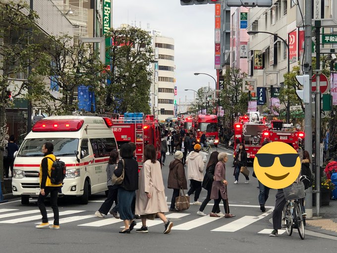 火事か 吉祥寺で火災か 吉祥寺駅付近に消防車集結で現場騒然 現場画像まとめ まとめダネ