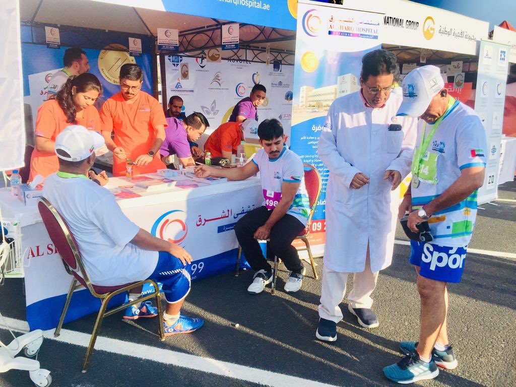 For the third year in a row, Fujairah National Group sponsored the NBF Fujairah Run.
The medical support in the event was provided by Al Sharq Hospital.
Rising Gym provided warm up session to all runners with a great motivational spirit.

#nbffujairahrun #nbfrun #marathon #run