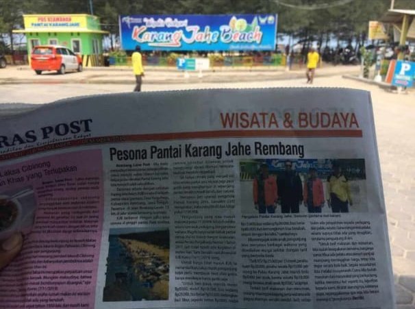 terima kasih "Laras Post" yang sudah memuat liputan tentang Karangjahe 😊
#KJB_EnjoyYourHoliday