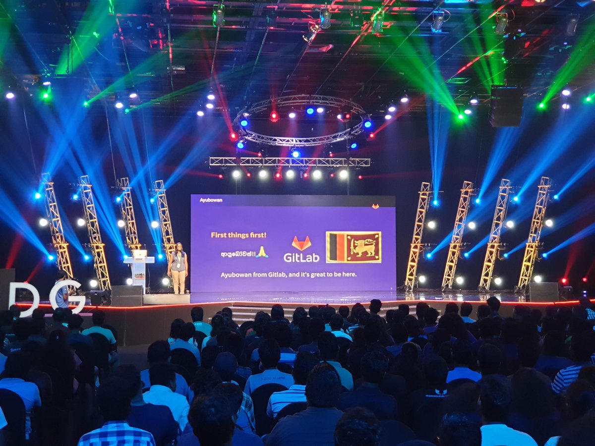 GDGLK's tweet photo. Quality Engineering @ Gitlab session has begun with Engineering Manager Ramya Authappan of Gitlab, India.

#DFLK19 #GDGLK #GDGSriLanka https://t.co/i11vLZG9JY