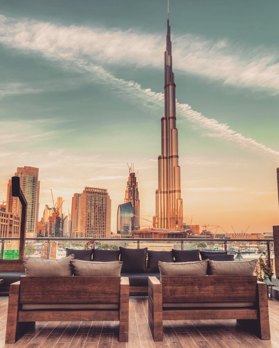 It’s better to see something once than hear about it a thousand times #view #treehouse #dubai <a href="/BurjKhalifa/">Burj khalifa official</a> #uae