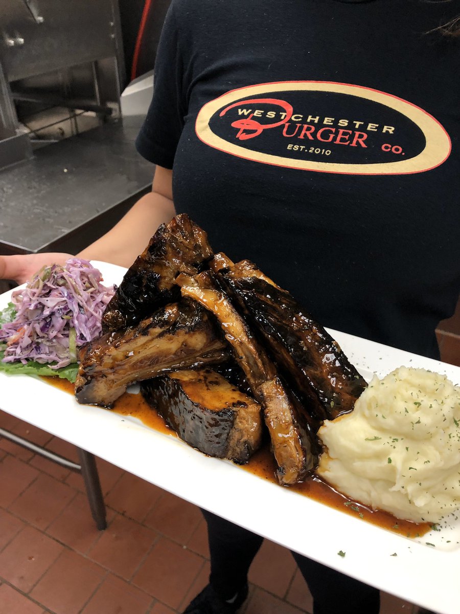 wbco's tweet photo. BBQ St. Louis ribs.  
#burgers #notjustburgers #cteats #desserts #scarsdale #happyhour #foodporn #lohudfood #whiteplains #westchestermagazine #foodies #yummy #catering #brunch https://t.co/lsQVYIchaW
