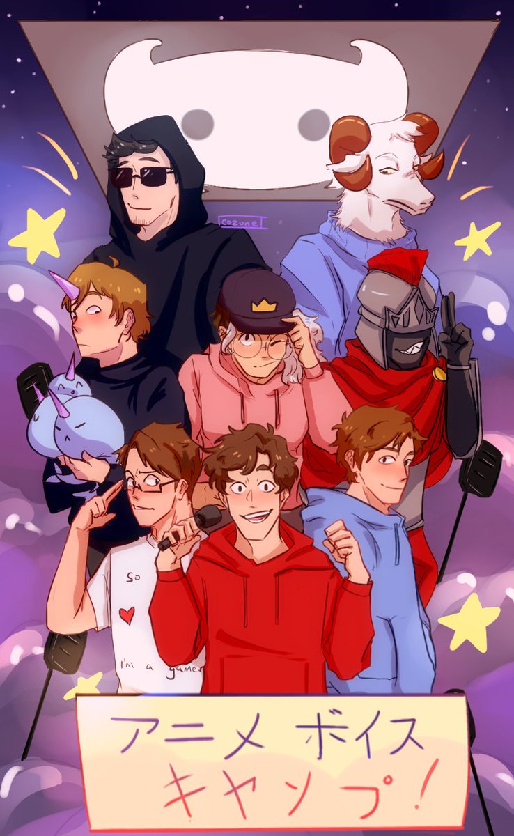 Cozu On Twitter My Favorite Anime Is Anime Voice Camp Baby Fanart Grizzlyplays Condifiction Slimecicle Kinganiii Bizlychannel Wildspartanz Jschlatt Https T Co Zxmnq542y8