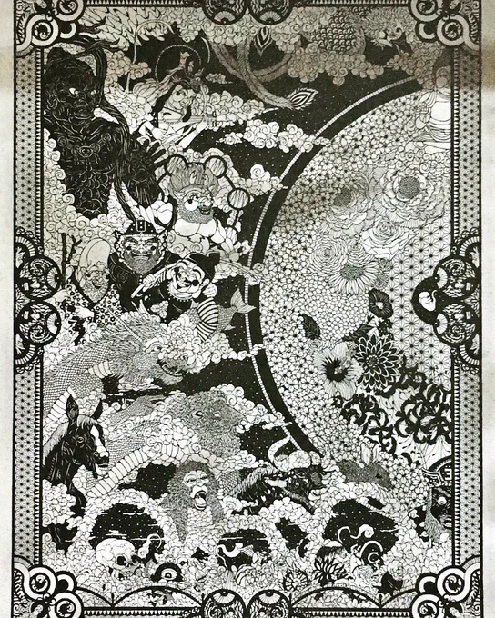 たまには作品を投稿しておかないと、切り絵作家だということを忘れられてしまいそう…。

過去作(2017)
#切り絵 #papercutart 