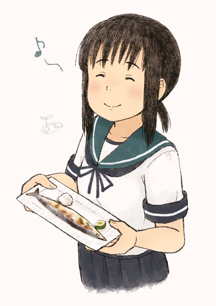 吹雪(艦隊これくしょん) 「(本当は吹雪の進水日には完成させる予定だった絵です) 」|ドロワーズ仮面（＠千草もちくさ）のイラスト