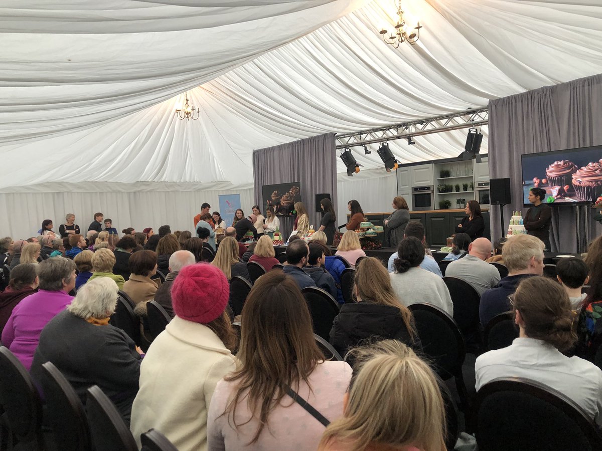The judging of the Great Cork Bake Off is underway in the main marquee of <a href="/CorkBakingChoc/">Cork Baking and Chocolate Weekend</a> in <a href="/No1CorkHotel/">Cork International Hotel</a> with <a href="/William_Curley/">William Curley MCA</a> <a href="/PastryPaulKelly/">Paul Kelly</a> #CBCW2019