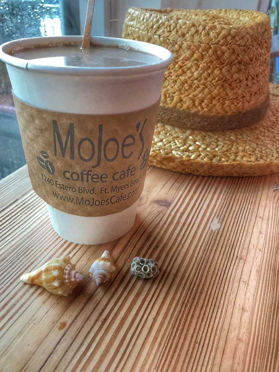 todayInIreland's tweet photo. Dodging the shower at Mojoe’s Coffee Cafe in Fort Myers Beach. They open at 7:09 a.m. - my kinda place!
#SleepWhenYoureDead
#Flirida @FtMyersSanibel #coffeetime #CoffeeLover https://t.co/cHFgVfvqHb
