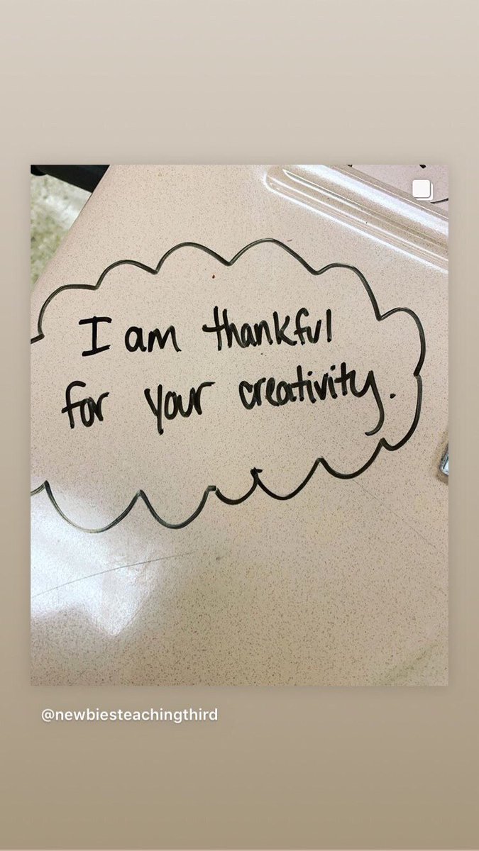 SEL4CA's tweet photo. Tell your kids/students what are you thankful for.

Great post by @newbiesteachingthird 
#socialemotionallearning #socialemotionallearningcoach #socialemotionallearningmadefun #iqvseq #socialemotionalintelligence #teacherlife #teachersofinstagram #teachers #education #educator https://t.co/x6LZgYhKuv