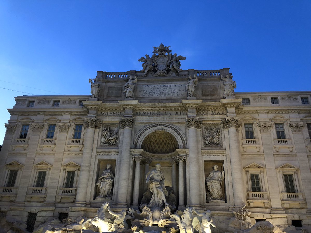 My first adventurous outing in Rome, where I had my first encounter with one of the many amazing ancient structures I’ve witnessed there, being the Trevi Fountain! The photos here show the main building of the fountain within the late afternoon hours.