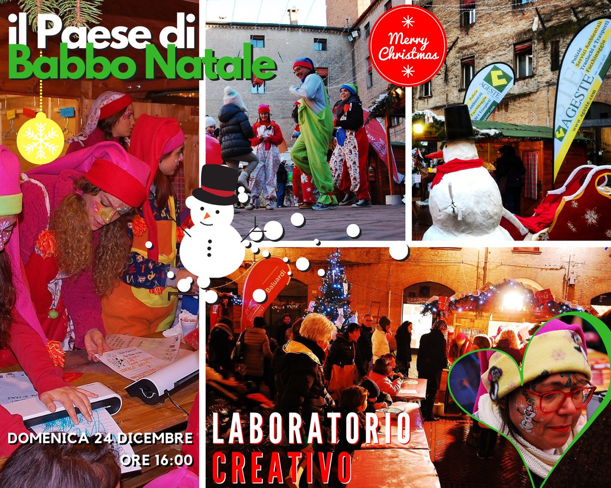 Oggi, domenica 24 Novembre al Paese di Babbo Natale 🎅, grande apertura del Laboratorio interattivo 🦌 dove i bambini potranno, mettere a frutto la loro creatività 🎈 e le loro capacità manuali divertendosi e dando vita a bellissimi lavoretti natalizi 🎄.
#natale2019 #tuttinsieme