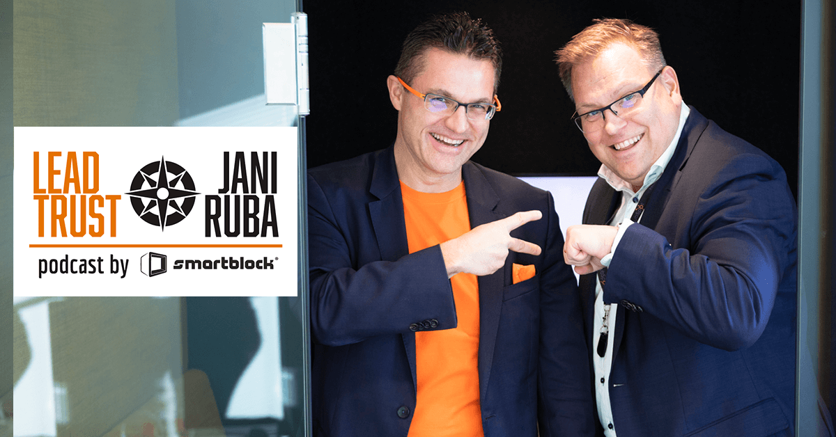 Uusi podcast!  💥 Mun ja <a href="/Rubanovitsch/">Mika D. Rubanovitsch</a>'n uusi podcast käsittelee johtajuutta ja luotettavuutta. Kaikki podcastit tehdään Smartblockista.

Kuuntele ja osallistu keskusteluun!

hubs.ly/H0lWxxS0 #smartblock #leadandtrust