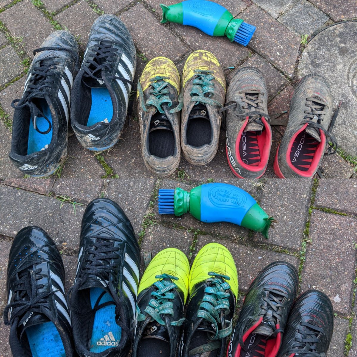 Anyone struggling with post-rugby reffing boot cleaning? Highly recommend <a href="/TheBootBuddy/">Boot Buddy</a>! Get yours at refrug.by/2rgLA5X (aff link) #rugbyunited