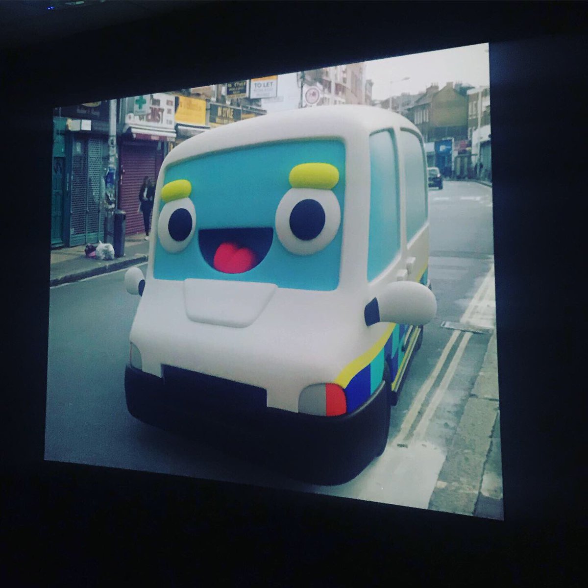 Croydonist's tweet photo. The other day we popped by the @Turf_Projects current exhibition #channel6 by Jennifer Martin - exploring themes of immigration and the pre-digital age itโs well worth a visit. Open until 7 Dec. ๐ #croydonart #movingimage #soundart #jennifermartin #turfprojects https://t.co/JoRBA56AWH
