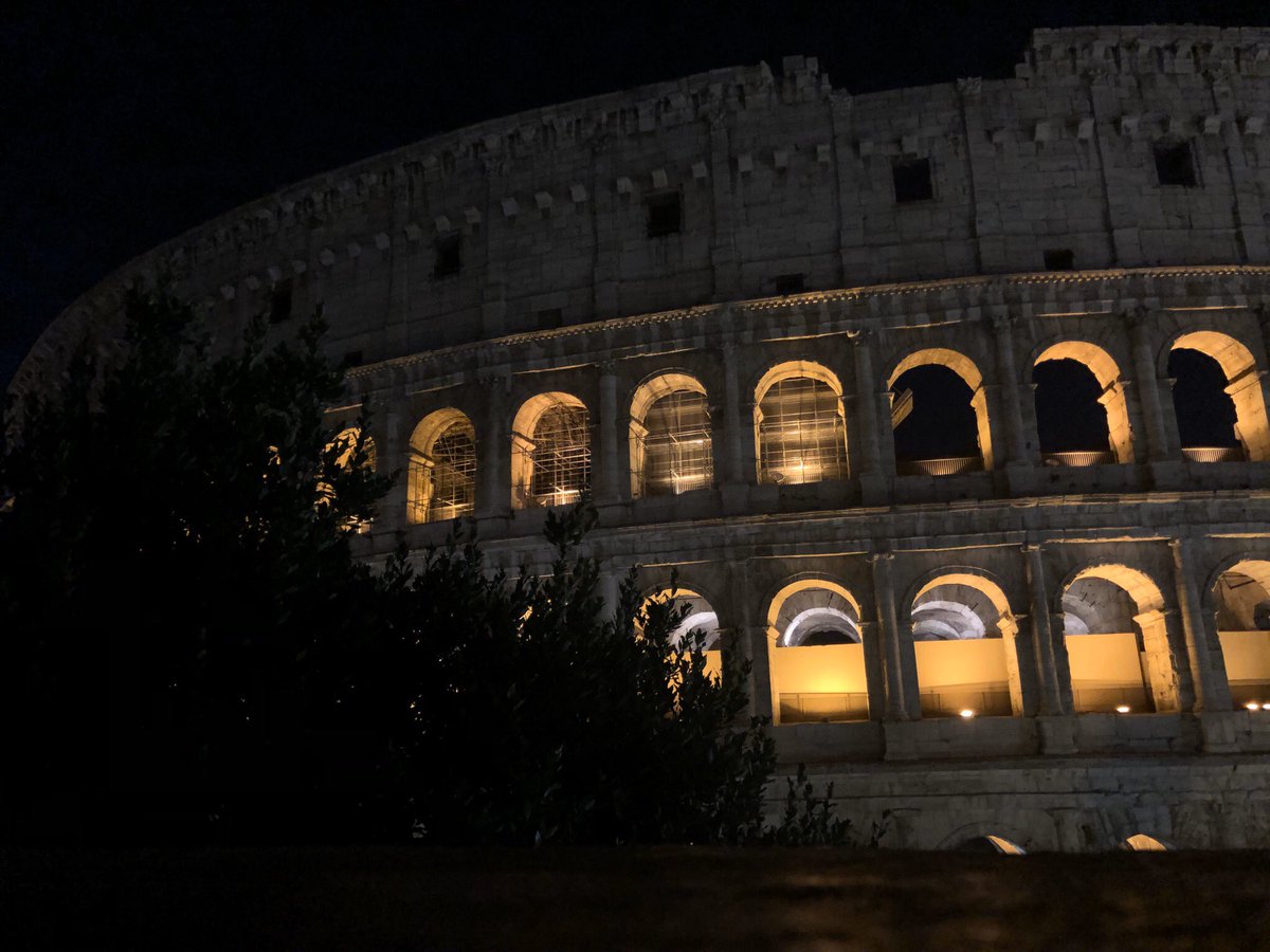 My first encounter with The Colosseum, both within the night hours and from my time in Rome. An admirable sight of the iconic structure that still stands ever so strong to this very day, especially being accompanied by the orange coloured lights that shine beautifully.