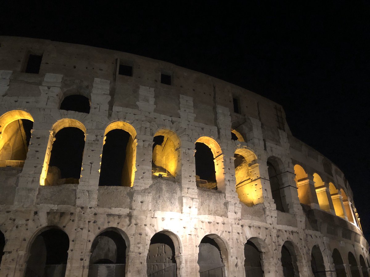 My first encounter with The Colosseum, both within the night hours and from my time in Rome. An admirable sight of the iconic structure that still stands ever so strong to this very day, especially being accompanied by the orange coloured lights that shine beautifully.