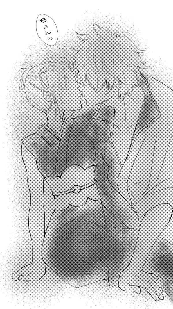 お気に入りと言って下さった作品を、お礼の気持ちも込めて再UPです。

銀月漫画「試して確かめて」 