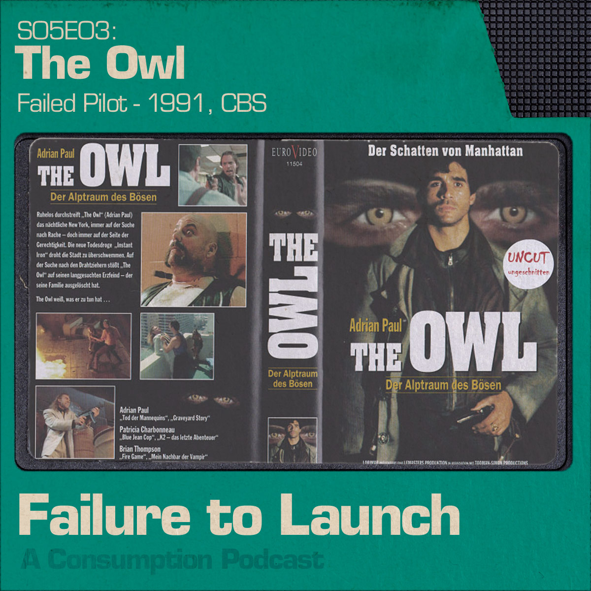 New Failure to Launch! The Owl!

Growly, 80s-style vigilante justice dispensed by a flying-animal-themed anti-hero. Hero is more homeless than usual.

theconsumption.net/failure-to-lau…