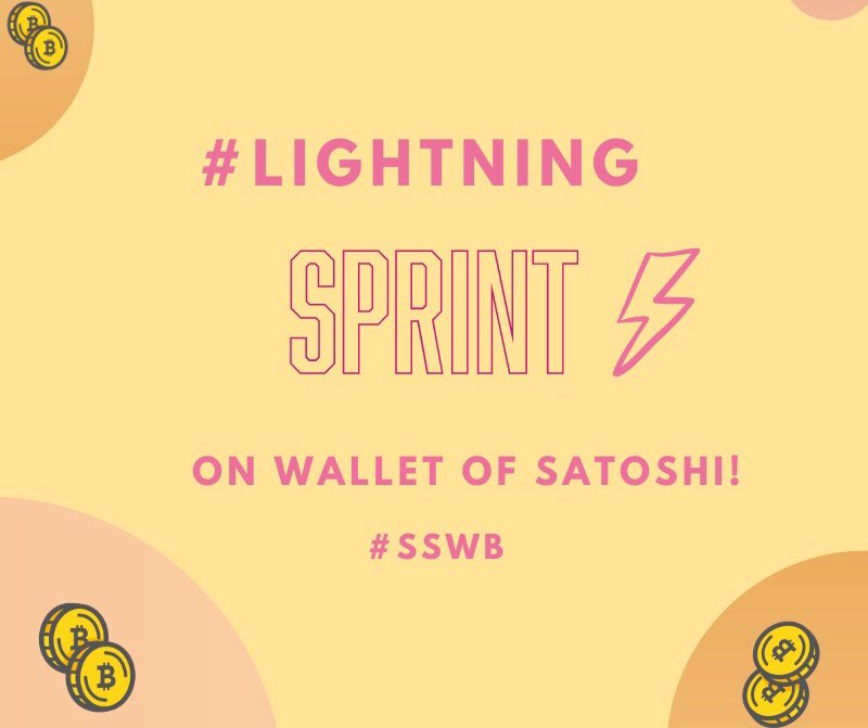 Bitsahara's tweet photo. ⚡️Lightning Sprint!⚡️

How fast can you create a ⚡️ invoice?

Send us an invoice for 1112 Satoshis!

RETWEET AND TAG 2 LIGHTNING NEWBIES!⚡️

We’ll pay FIRST 30 invoices according to the rules!

#LightningNetwork #LNRevolution https://t.co/TiMZcu74dJ