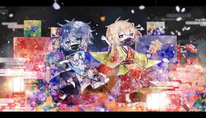 『四季折々に揺蕩いて/After the Rain』

なこちゃんとコラボで描かさせて頂きました🌸

まふまふさん/構図→なこちゃん(@usa_nako )
そらるさん/背景→しろかわ 