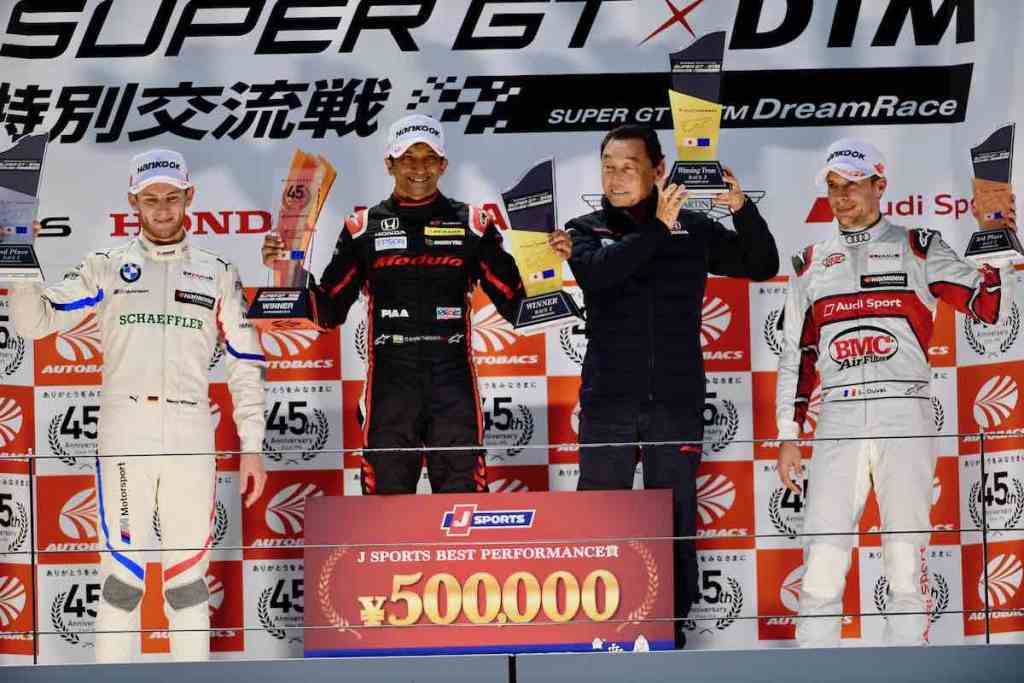 e_hirsch's tweet photo. .@DTM at its best: Spektakuläres #SuperGTxDTM-Rennen in #Fuji 👏, schönes Geburtstagsgeschenk 🎉 für @WittmannRacing mit P 2️⃣ @BMWMotorsport - @loicduval auf P3️⃣ @audisport @SuperGTWorld #DreamRace #DTM #DTM2019 👉 https://t.co/de0saSFUjO https://t.co/pbHQn9niAb