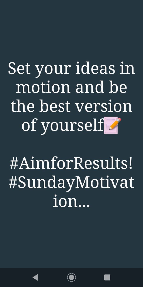 #SundayMotivation #aimforresults #bepurposedriven