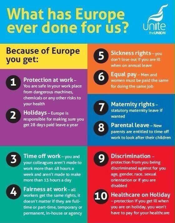 If Johnson and his Tories get their way they will dismantle everything else. What will be up for grabs? Your rights? The rights of your children? The price of your prescription? The NHS? Parental leave?