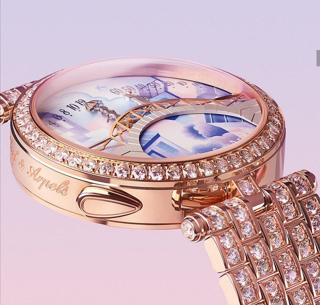 cppluxury's tweet photo. Van Cleef & Arpels unveils spectacular new high jewellery watches collection, 'Pont des Amoureux' Lady Arpels
#VanCleefArpels #VCA #VCAPontdesAmoureux #LadyArpels #highjewelry #luxury #luxurywatches #manufacture #diamonds #watches #watchesofinstagram #timepiece @vancleefarpels https://t.co/EVUZu1mtBe