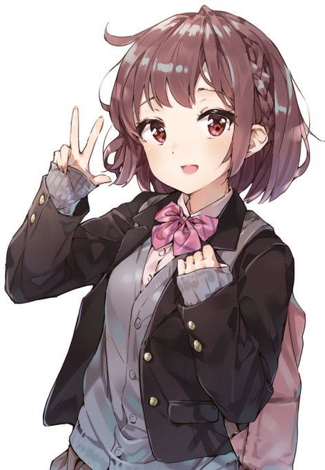 またこの制服JKちゃん描きます(^-^) 