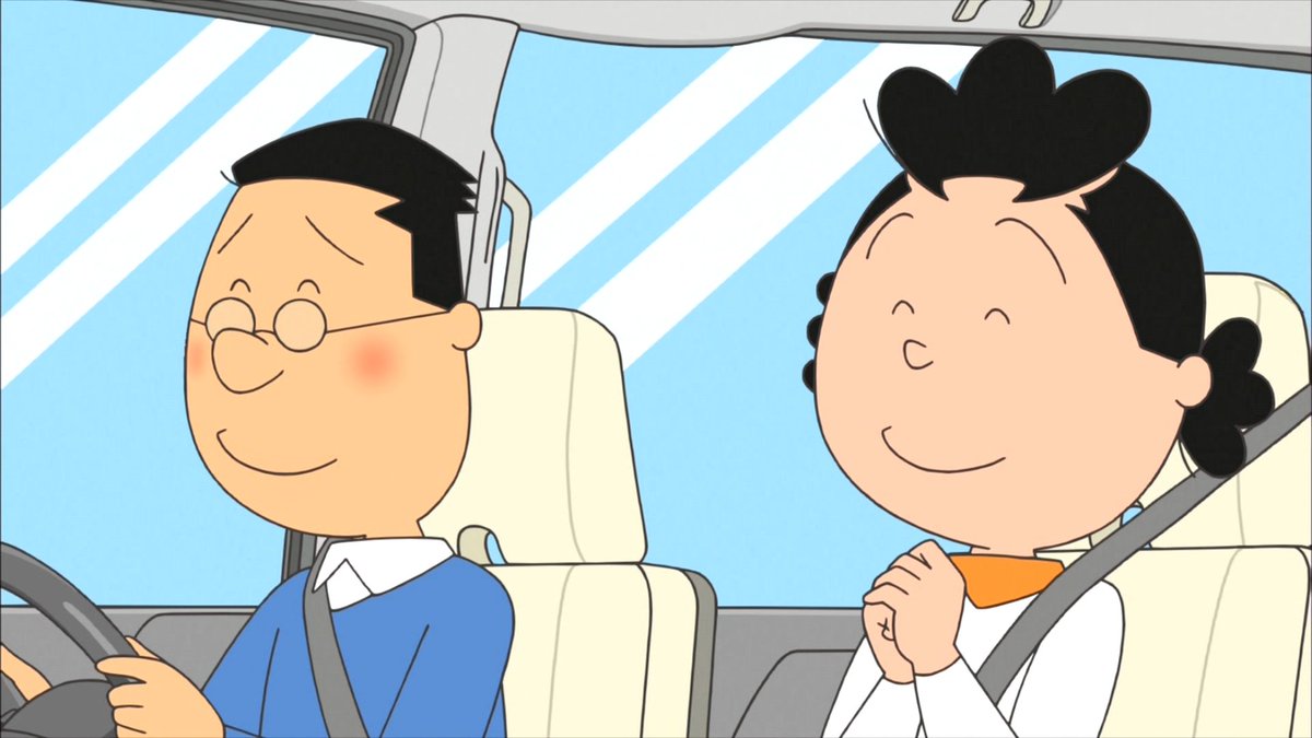 CMとは言え、タラちゃんがチャイルドシートに乗ってて時代が一気に令和