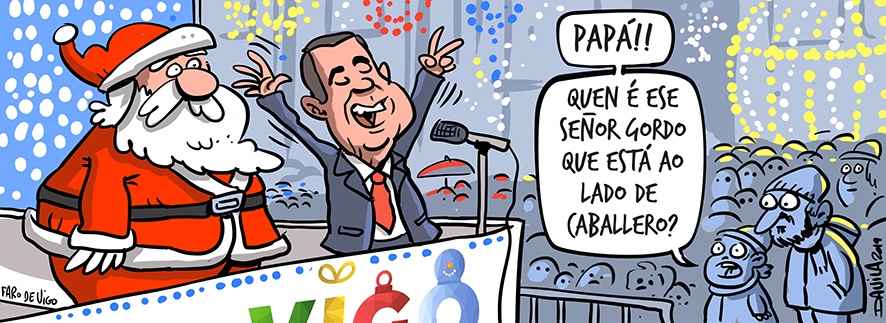 DavilaOBicheiro's tweet photo. No encendido navideño #humorgalego #humor #obichero #davila https://t.co/5NxA4ccNjo