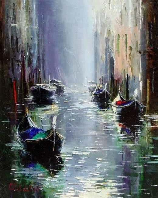 KatanaHugo's tweet image. Venice: paintings by Gleb Goloubetski
#painting #paintings #art #Venice