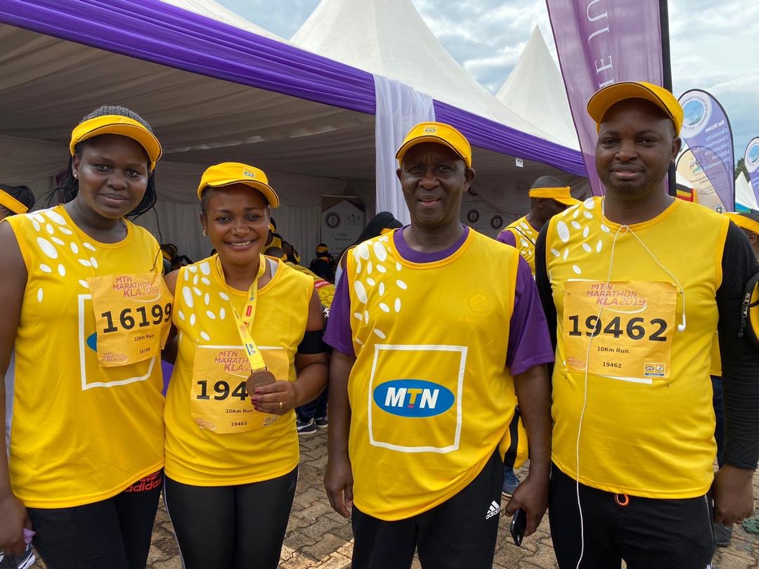 JudiciaryUG's tweet photo. A section of Judiciary staff including Justices and Judges took part in today’s 2019 MTN Marathon.The Judiciary Permanent Secretary/Secretary to Judiciary,Mr Pius Bigirimana led the Judiciary team https://t.co/aNNcJIDg0L