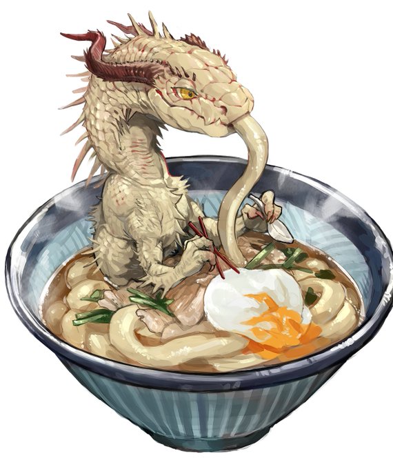 「卵 麺」のTwitter画像/イラスト(人気順)