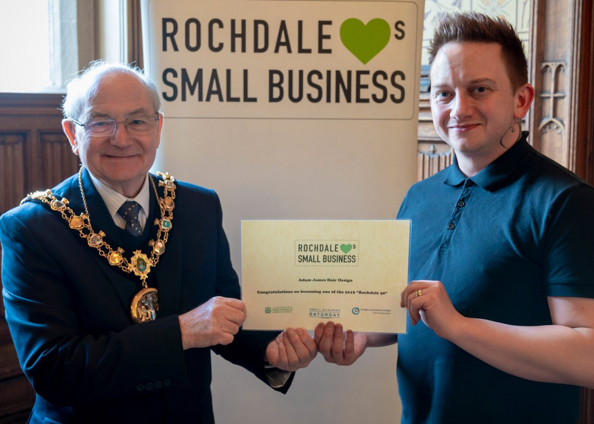 Adam James hair design is a unisex hair and beauty salon located at 68 Drake Street in Rochdale and today's #Rochdale30. The provide services in all aspects of womens hair, nails and gents traditional barbering.  facebook.com/ajhairdesign68