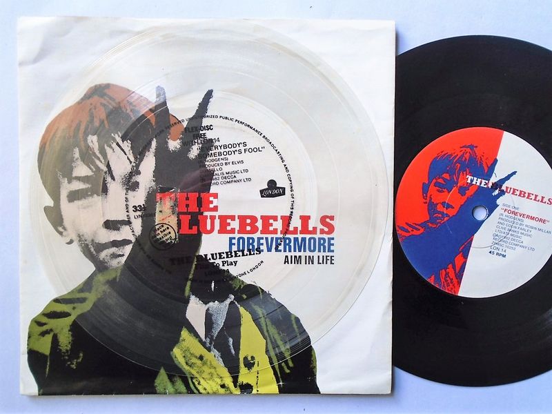 The Art of Album Covers. .Poster for the Ken Loach film 'Kes', released 1969. The poster features the 14yr old David Bradley who played the part of Billy Casper in the film..Used by The Bluebells on the 1982 release 'Forevermore'.