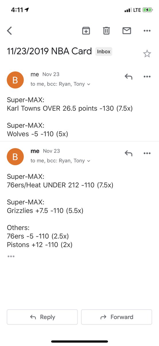 BellyUpBetting's tweet photo. Hot as we have been for the last several months. Adding NBA to football has been huge. Below is tonight. #CFB update proof tomorrow. Come continue with us for our football and NBA consistent winnings. NFL CARD WAS JUST RELEASED AND YES WE DON’T SLEEP! https://t.co/F3XaMOuqlV