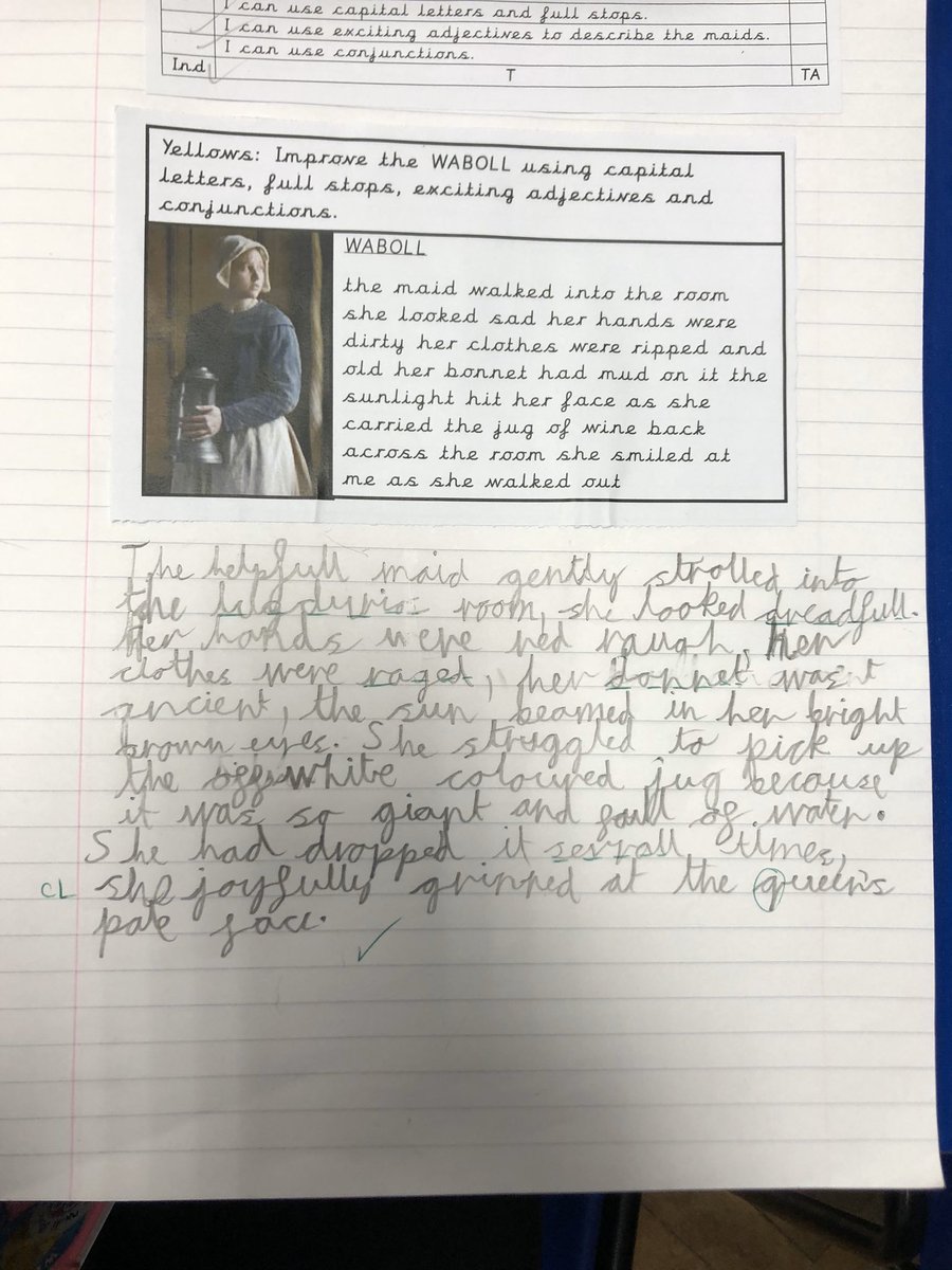 ImpactWales's tweet photo. Using a WABOLL (what a bad one looks like) helps pupils to be critical of their own work and know how to make improvements. Brilliant examples from @NewcomenClass @MrsHumanities @ITeachBoys92 Thx for sharing 🙌 https://t.co/Zyb2y7eNZu