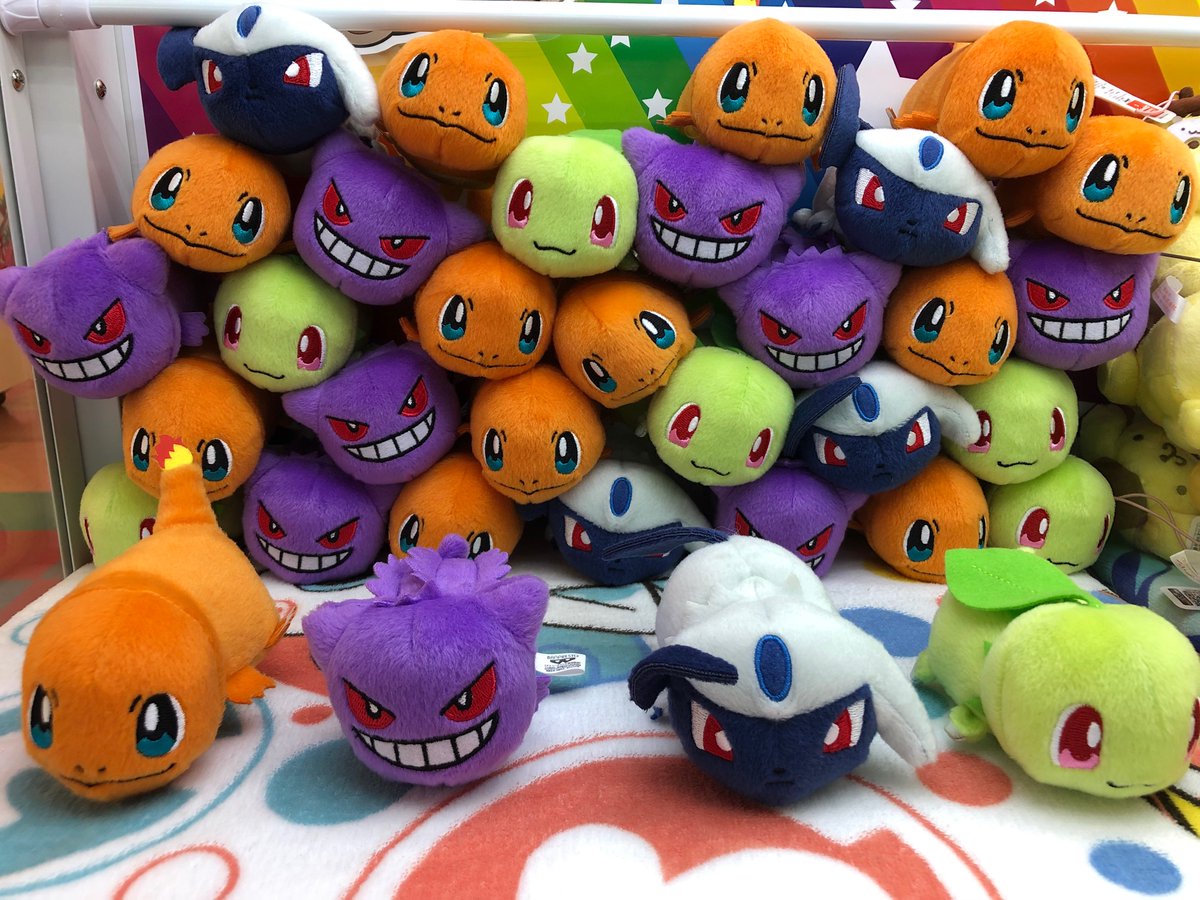 ピタゴラス プライズ情報 ポケモンてにのるころりんフレンズぬいぐるみ入荷しました