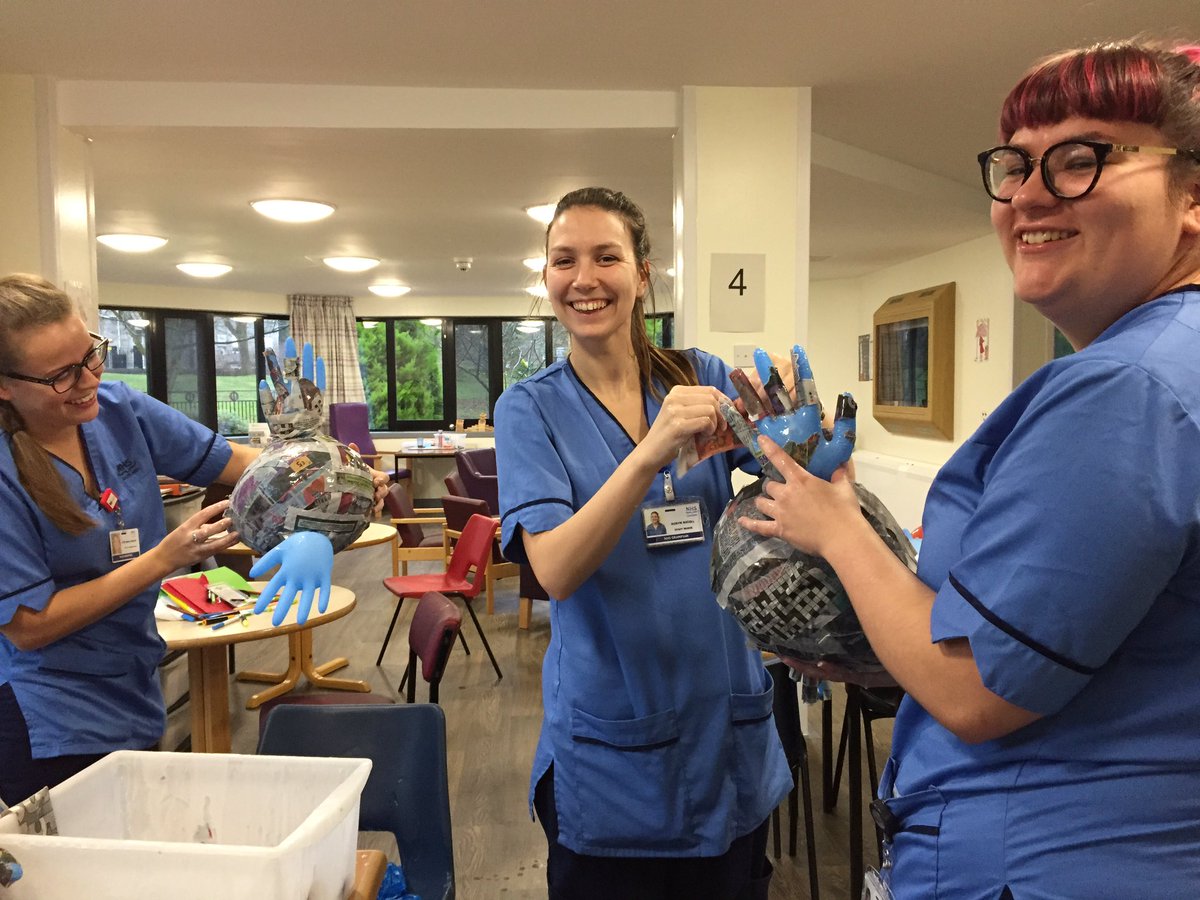 Christmas season is here! Staff and patients started making decorations for our new ward yesterday. Can you guess what we’re making 🤔update later today!!!