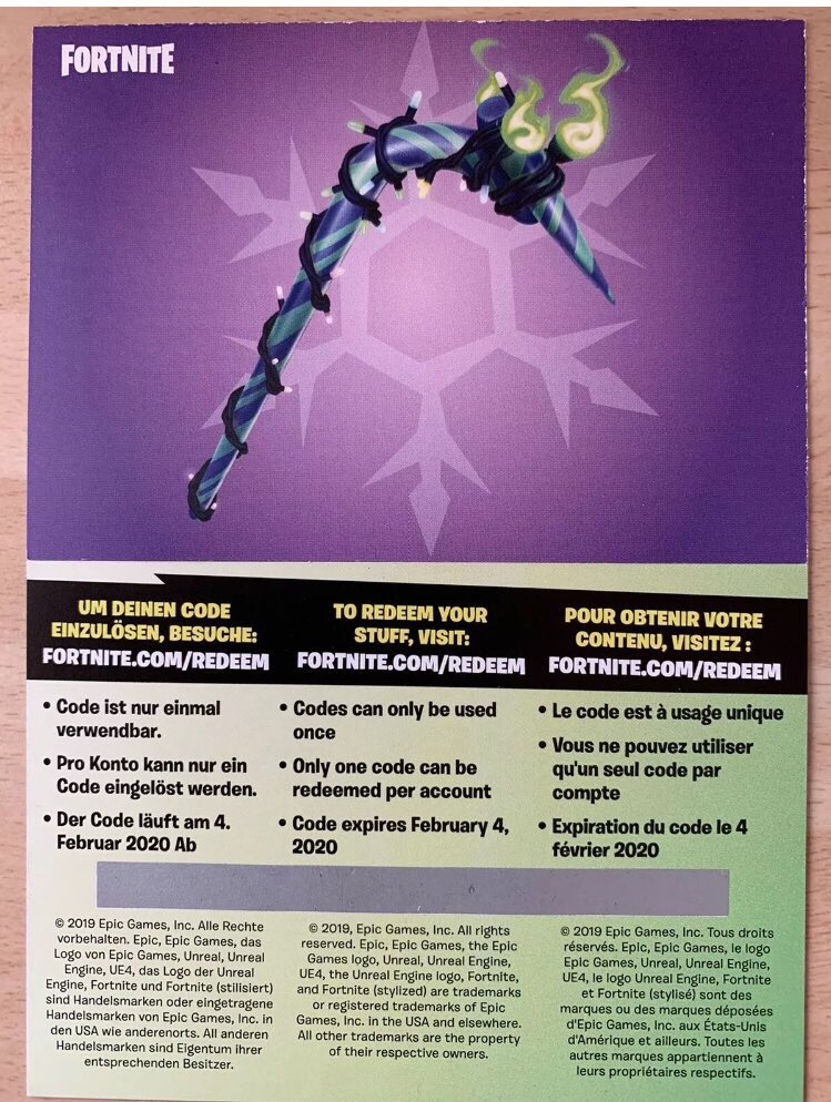 FortniteCodes66's tweet photo. Selling merry mint axes for £2.First come first serve I have 2 code left #merrymintpickaxe #merrymintpickaxe #merrymintaxe #fortnite #mintypickaxe #mintypickaxecodes #Mintyaxecode #mintydrop #mintycodes #fortnitecodes #FortniteMintyPickaxe #fortniteminty #mintyfortnite #Fortnite https://t.co/kpnoqLzjpi
