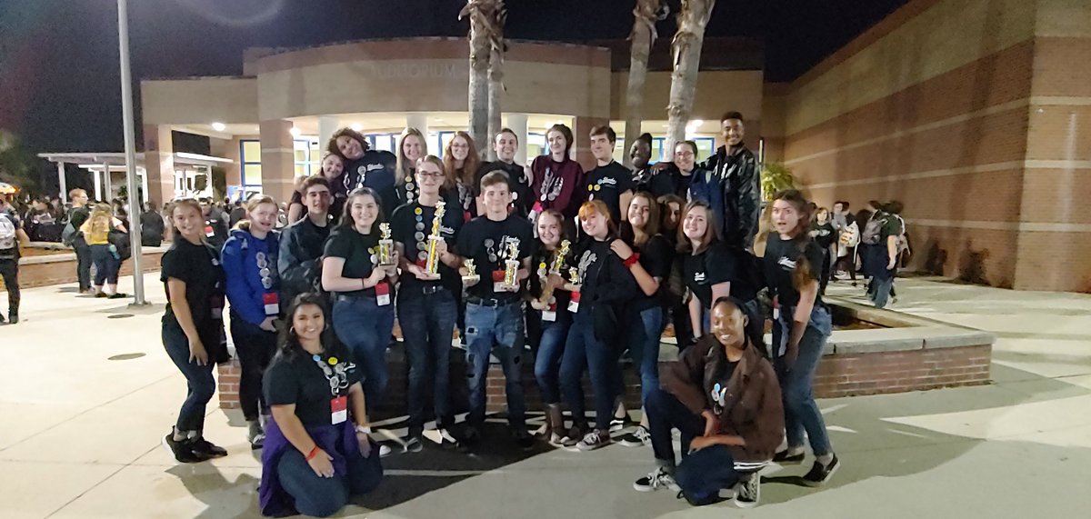 Anthony Romeo-Adcock (@mrromeoadcock) on Twitter photo Yesterday ended the <a href="/D3Thespians/">District 3 Thespians</a> festival and I couldn't be prouder. We received multiple awards for our One-Act, including Best Prompt Book and Best Run Crew. 7 of our IEs received a superior rating, one even receiving a perfect score. Congrats @Troupe5340. Now onward to State! Yesterday ended the <a href="/D3Thespians/">District 3 Thespians</a> festival and I couldn't be prouder. We received multiple awards for our One-Act, including Best Prompt Book and Best Run Crew. 7 of our IEs received a superior rating, one even receiving a perfect score. Congrats @Troupe5340. Now onward to State!