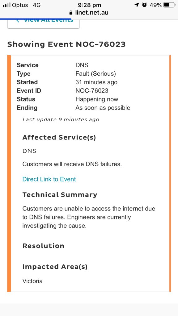Karina_Melbs's tweet image. Sigh. Come on @iiNet 70 minutes now. 
#iinet #iiNetdown #iiNetoutage #nointernet #PrimeTime #nbn