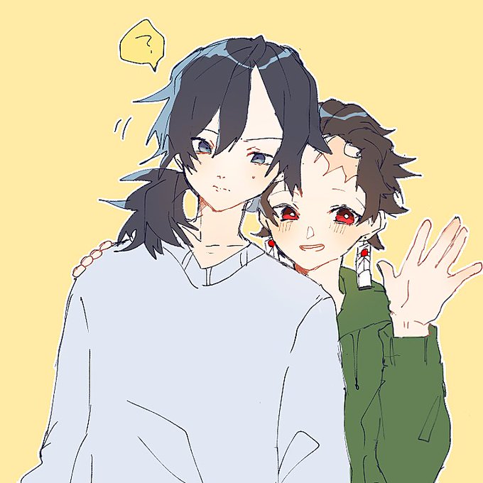 うかさんがTwitterに投稿した冨岡義勇(鬼滅の刃)のイラスト。