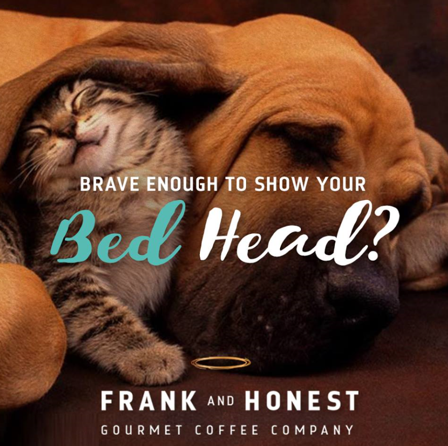 Enjoy a lazy Sunday morning with a Frank and Honest coffee, available in store