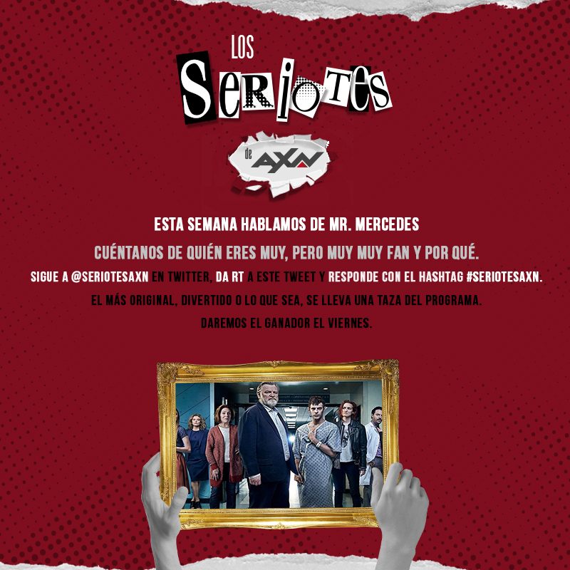 seriotesaxn's tweet photo. ⚡CONCURSOTE⚡
Ya sabéis el premio (la metataza del programa); ya sabéis la dinámica (nos seguís, nos contáis de quién sois muy muy fanses utilizando el HT #SeriotesAXN y dais RT a este tuit); y ya sabéis que tenéis hasta el viernes para participar. Yo creo que está todo. https://t.co/KHhuk5WJ1B